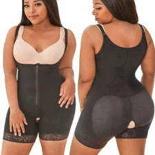 Fajas Colombianas Reductoras Levanta Cola Post Surgery Slim Body Shaper Bodysuit