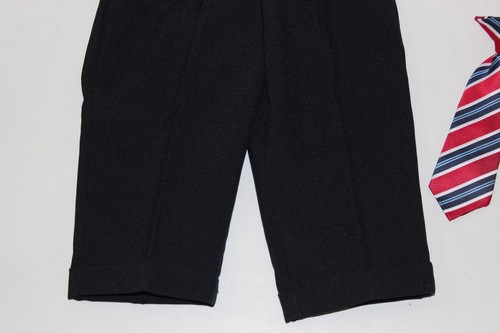 Perry Ellis Portfolio Baby Jungen 18 Monate blau rot Outfit Shirt Weste Hose & Krawatte - Bild 2 von 11