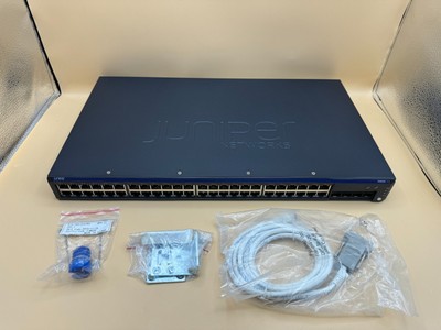 Juniper Networks EX2200-48P-4G 750-026331 48 Ports Rack Mountable PoE SFP Switch