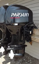 Parsun Outboard Motor 40 HP EFI 4 Stroke with Controls & Tank Complete 20" Long