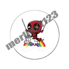 Deadpool On A Unicorn Golf Ball Marker Marvel Novelty