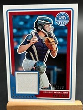 Kyle Teel 2023 Panini EE. UU. Estrellas y rayas de béisbol reliquia de EE. UU. /250 #USAM-KY