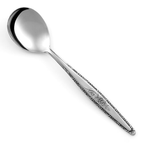 Stylecraft SYF2 Stainless Japan T&N Rose Satin Handle Silverware CHOICE Flatware - Picture 7 of 8