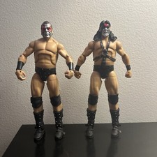 Wwe elite Demolition Ax And Crush, Jakks Mask And Road Warrior Spikes (Rare)