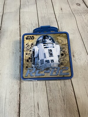 Star Wars R2D2 'The Tin Box Company' MINI Carry All / Lunch Box / Kid's Storage