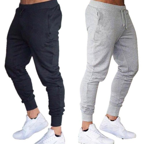 Men Sports Gym Pants Slim Fit Running 