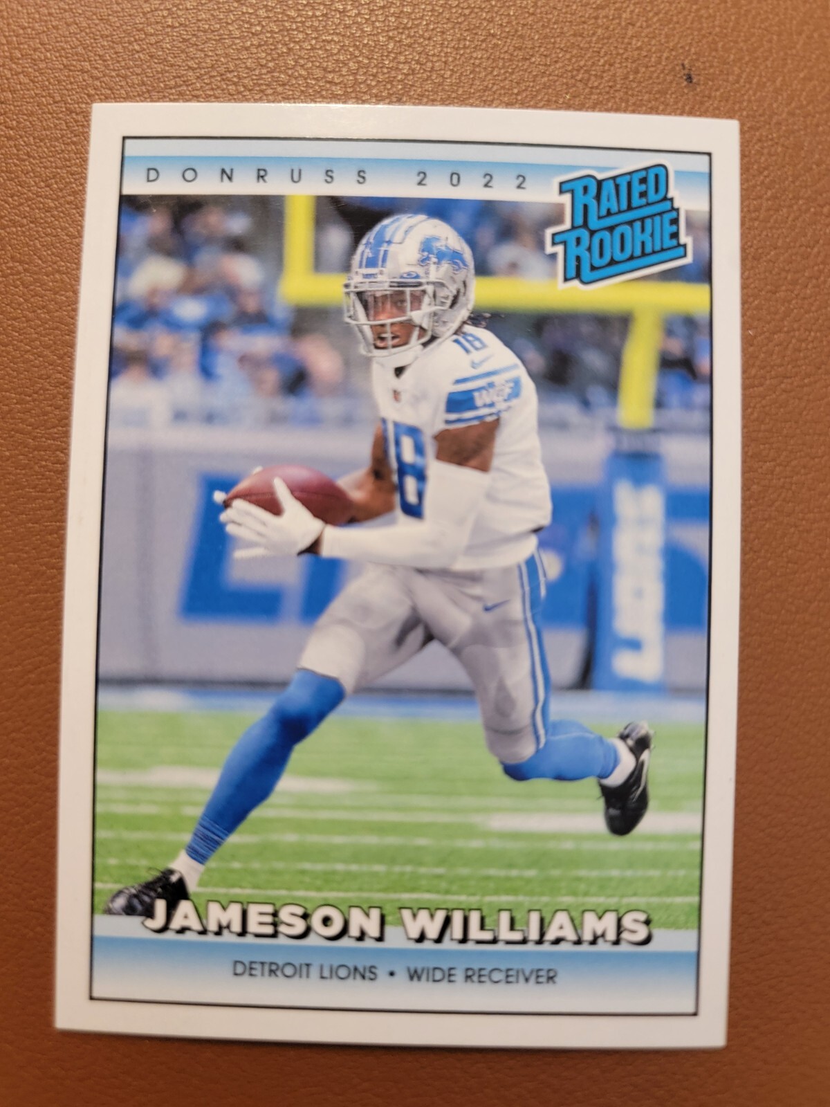 2022 Panini Donruss - Rated Rookie Jameson Williams #308 (RC) SP