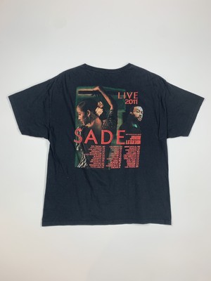 Vintage Sade Tour Shirt Sz XL 2011 John Legend Concert Rare Music 