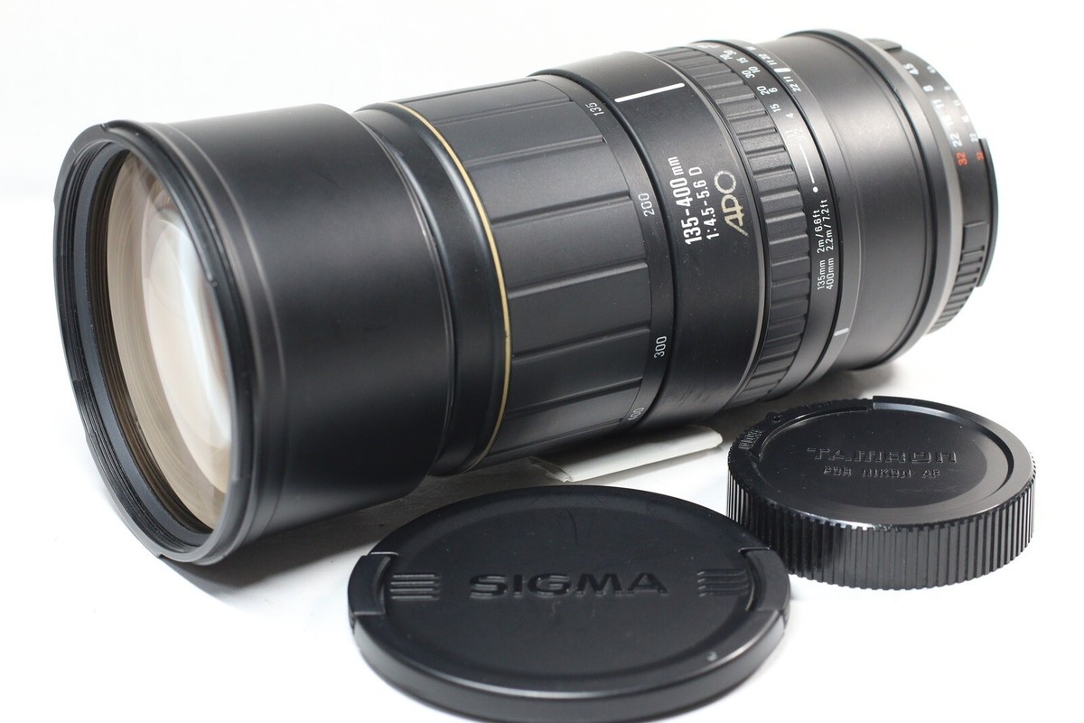 Sigma APO 135-400mm F/4.5-5.6 D AF Zoom Lens for Nikon F Sigma APO 135-400mm F/4.5-5.6 D AF Zoom Lens for Nikon F