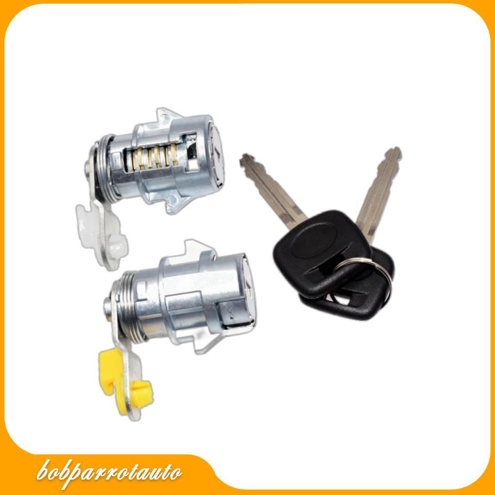 Kit De 2 Cylindres De Serrure De Porte Pour Toyota 4Runner - Conducteur Et Passager - Neuf Avec Clés