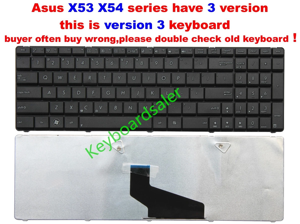 Tastiera Ungherese (Hungarian QWERTZ) Per Portatili Asus A54L, K54H, X54H, A54H, R704A, X55 Serie