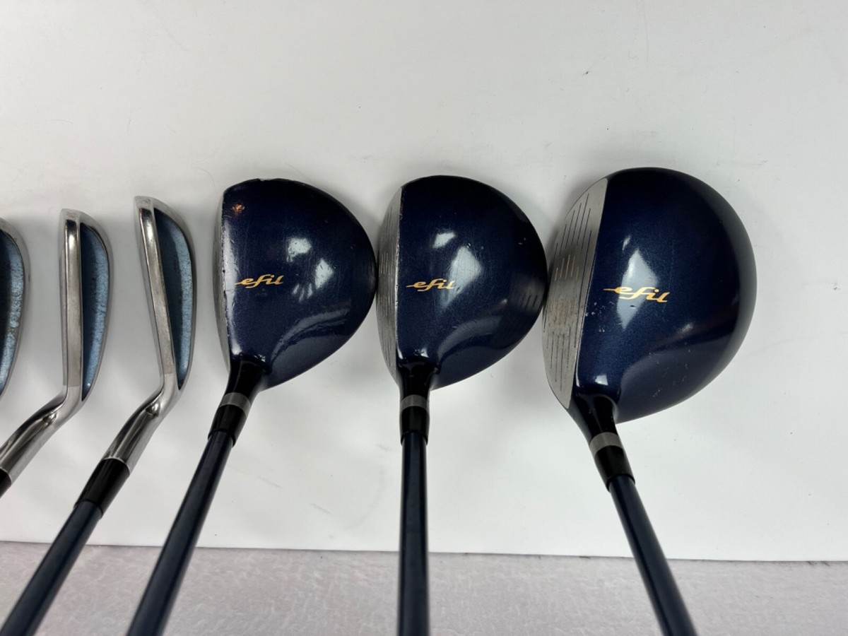 Mizuno efil women's golf set and Hazzys cart bag | eBay