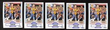 1990-91 Fleer #93 Ervin Magic Johnson Lakers 5ct Basketball Card Lot 2503H