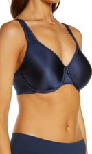 WACOAL 855192  BLACK IRIS Basic Beauty Full Coverage Underwire Bra SIZE 36H