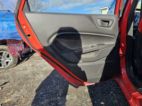 Used Rear Left Door Assembly Rear Side fits: 2012 Ford Fiesta 4 Dr Sdn electric