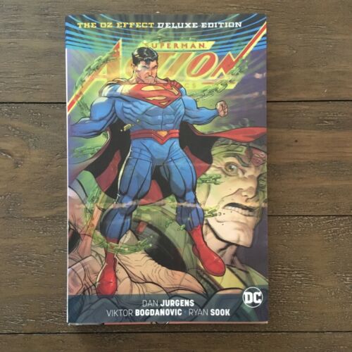 DC Comics Superman Action Comics The OZ Effect Deluxe Edition Hardcover Book New - Foto 1 di 5
