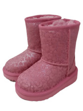 UGGs Toddlers Classic II Glitter Leopard Boots