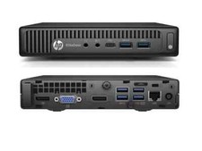 HP Elitedesk 800 G2 Mini PC i5-6500 2.5Ghz 16GB 512GB SSD w/AC WIN 10 Pro