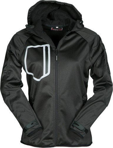 GIACCA SOFT SHELL PAYPER EXTREME LADY IMPERMEABILE TRASPIRANTE CAPPUCCIO DONNA - Picture 6 of 7
