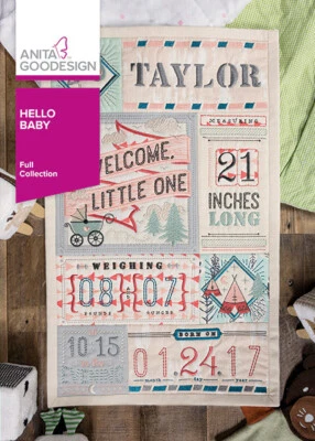 Hello, Baby! Anita Goodesign Embroidery Design Machine CD