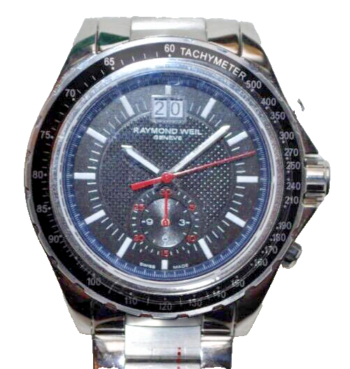 RAYMOND WEIL Quartz Chronograph Mens Watch 8620 Stainless  display picture 2