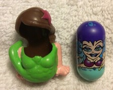 2004 Mighty Beanz Bodz S1: 288 Ocean Queen Bean  Mermaid Bod Brown 