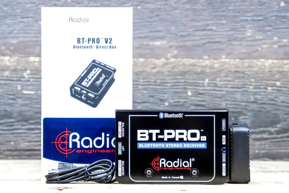 配信機器・PA機器・レコーディング機器 Radial BT-PRO V2 (Bluetooth DI) backend=imagemagick;version=1;