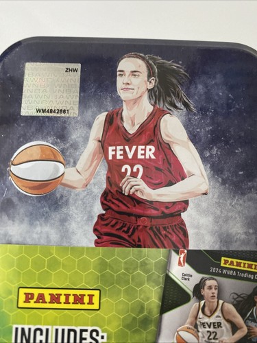 2023-24 Panini WNBA Tin Caitlin Clark Factory Sealed - Imagen 2 de 9