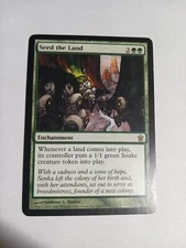 MTG Magic the Gathering Seed the Land (146/170) Saviors of Kamigawa  