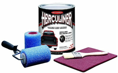 Herculiner HCL1B8 Brush-on Bed Liner Kit,Black