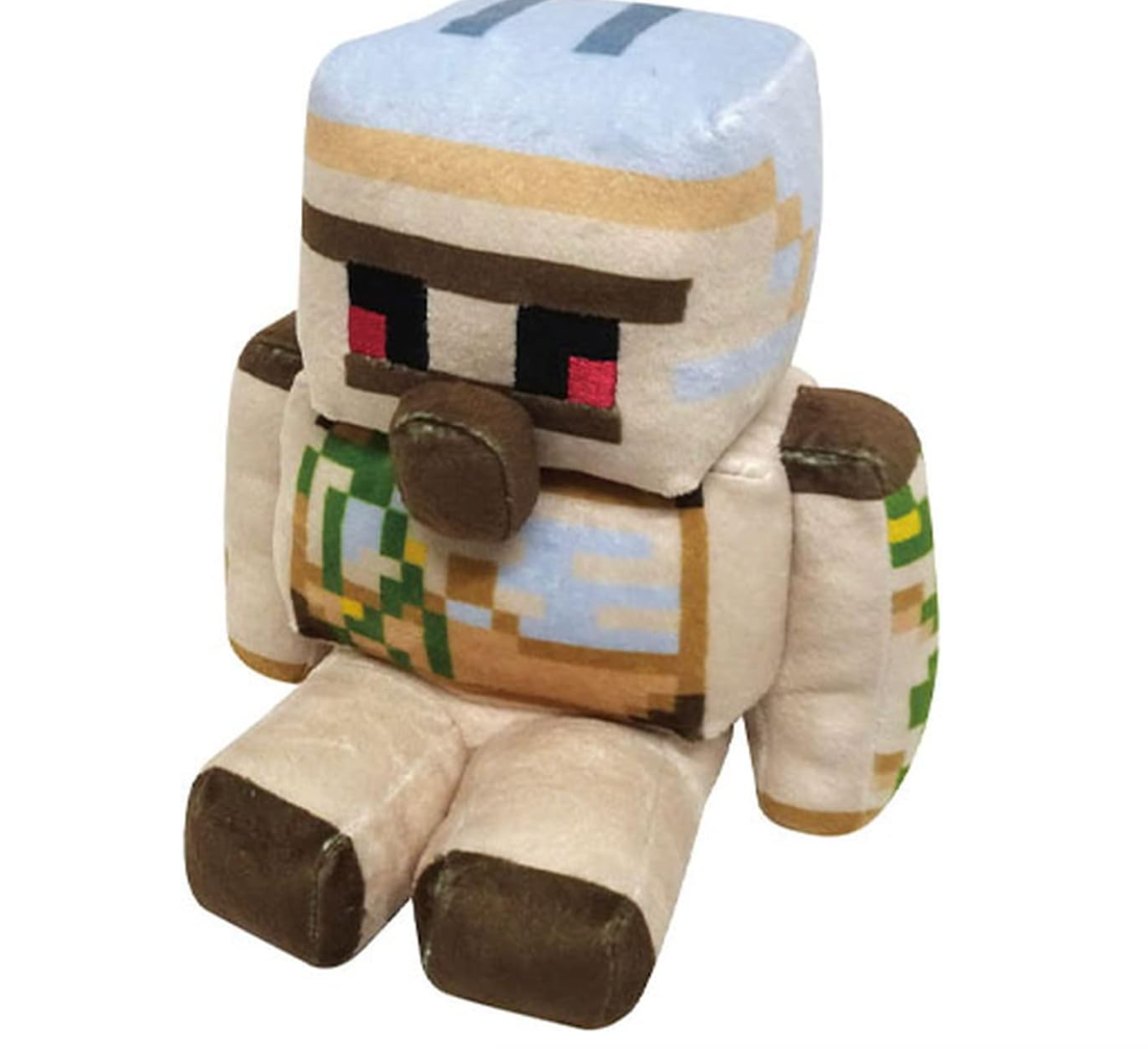 Minecraft Redstone Golem Plush Peluche Minecraft Dungeon RARE