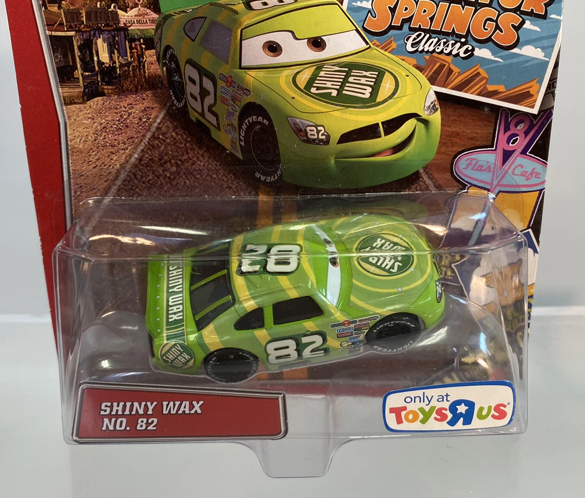 Disney Cars Radiator Springs Classic TRU Shiny Wax No. 82 Diecast