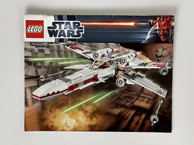 LEGO 9493 Star Wars X-Wing Starfighter 100% Complete No Box - VINTAGE *2012*