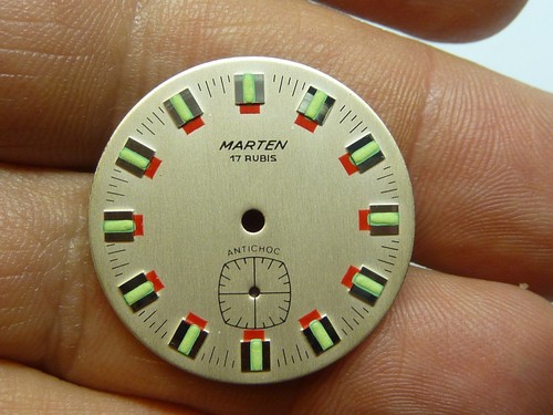 Cadran De Montre Vintage – Sphère Rehger – 27,8 Mm – Pièce Détachée Occasion
