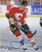 JOE NIEUWENDYK Signed Autograph Auto 8x10 Picture Photo Calgary Flames PSA/DNA