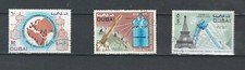 DUBAI ARAB EMIRATES COMMUNICATION  SET USED STAMPS LOT ( DUBA 516)