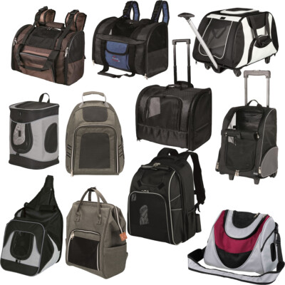 TRIXIE Rucksack Trolley Tragetasche für Hunde komfortabel Diverse Muster 