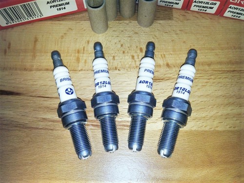 4x BRISK Multipoint Upgrade Racing Spark Plugs fits: Yamaha XT1200Z y2010-2019 - Picture 4 of 6
