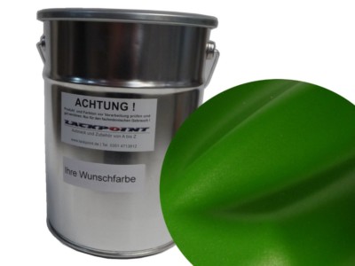 1 Liter 1K Autolack Kunstharz Mamba Grün Metallic Matt Tuning Lackpoint neu !