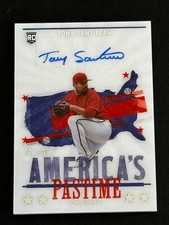 Tony Santillan 2022 Panini Chronicles Americas Pastime Auto RC #ed 31/99