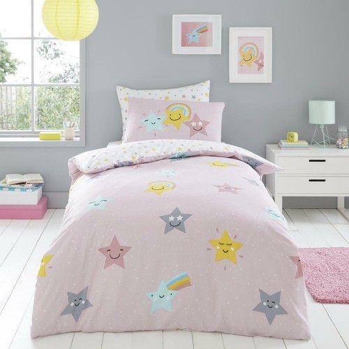 Reversible DUVET COVER SET For Kids Bedding Covers Boys Girls Single Double Size - Picture 76 of 147