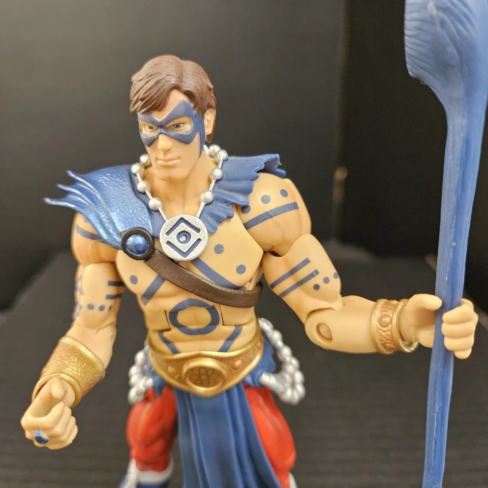 DC Direct The Blackest Night Series 8 The Atom Figure Indigo Lantern - Image 2 of 4