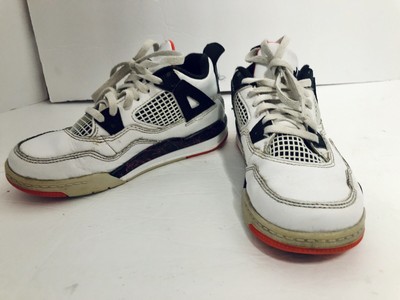 Nike Jordan 4 Retro PS Bright Crimson Hot Lava Preschool Boys BQ7669-116  13C | eBay