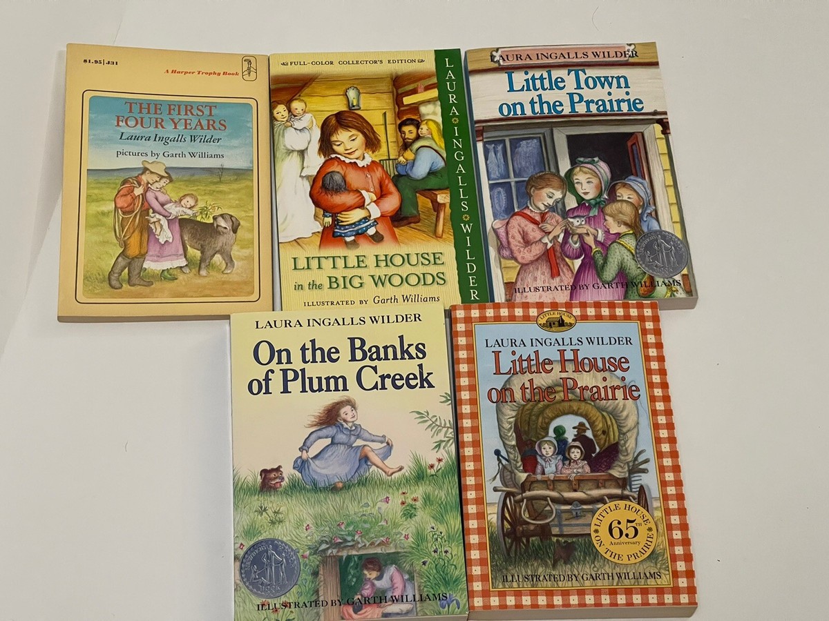 LAURA INGALLS WILDER 5 PB Books LITTLE HOUSE #b46 9780840733979| eBay