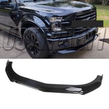 For Ford F150 F-150 Truck Car Front Bumper Lip Spoiler Splitter Body Kit Black