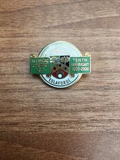 Sleaford Indoor Bowls Club Millennium 2000 Metal & Enamel Pin Badge Collectable