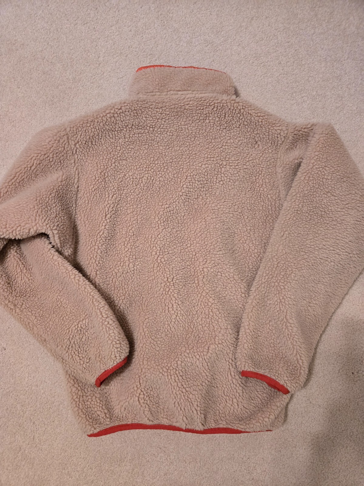 Patagonia Rare Snap T Reversible Deep Pile Pullover Glissade Men's S, Womens M image 5