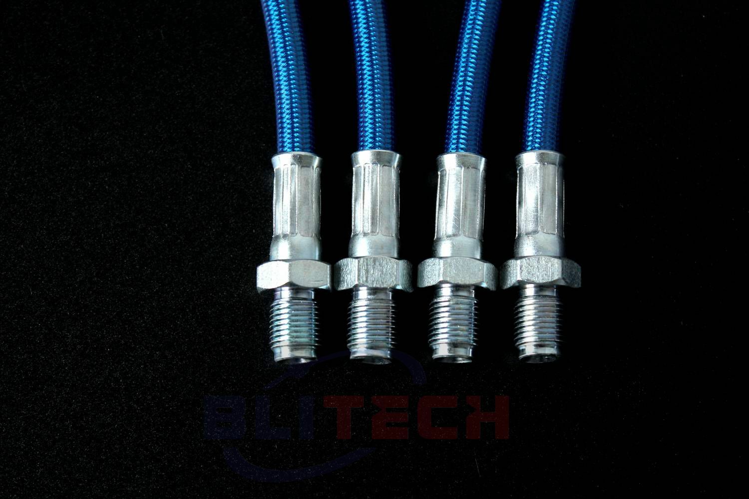 Braided Hose Brake Lines Cable For BMW Brake Line 3Series E30 Front Rear 8491 eBay