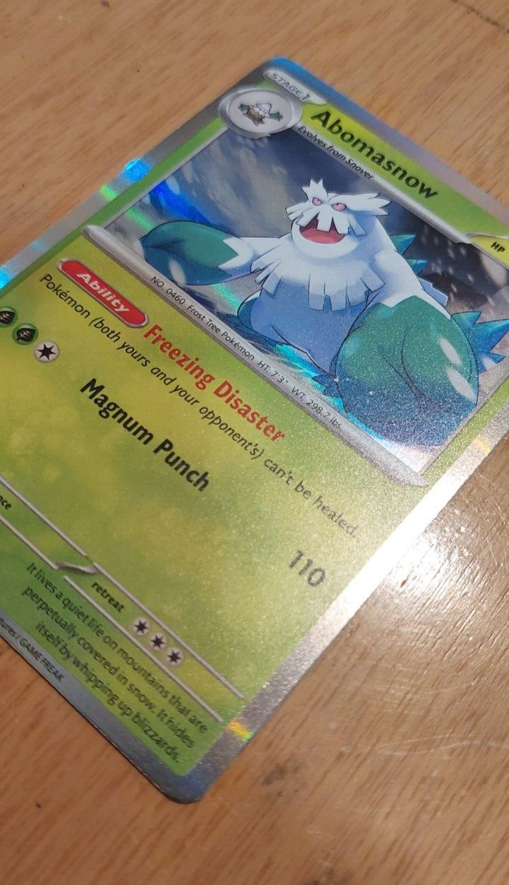 Abomasnow (11/193) Holographic Pokemon card