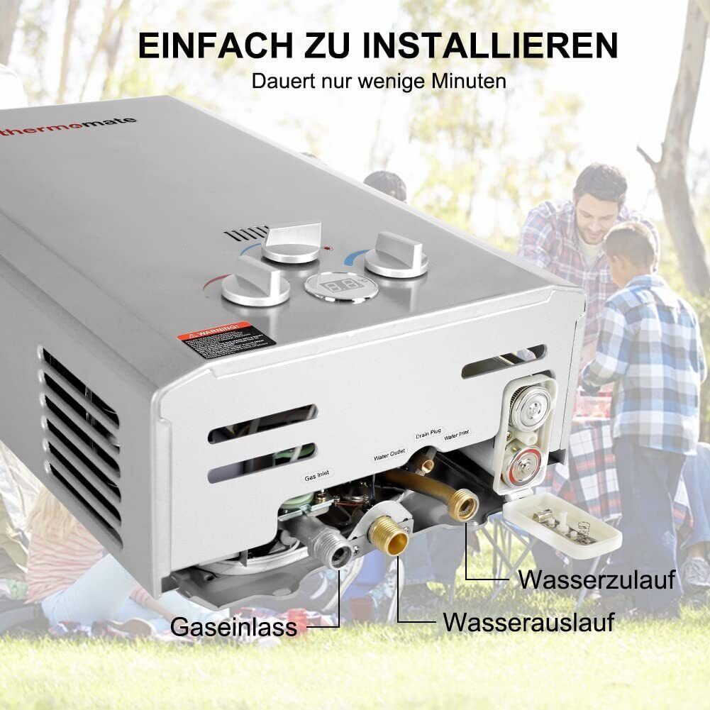 Campingdurchlauferhitzer Campingdusche Camping Duschen 12L Durchlauferhitzer eBay